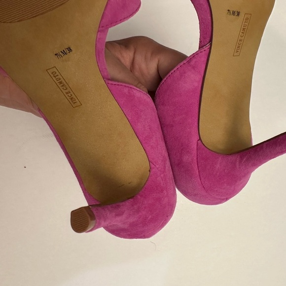 Vince Camuto VP-ADEILIA Pointed Toe Heels in Drama Pink Size 7.5 - Picture 9 of 12